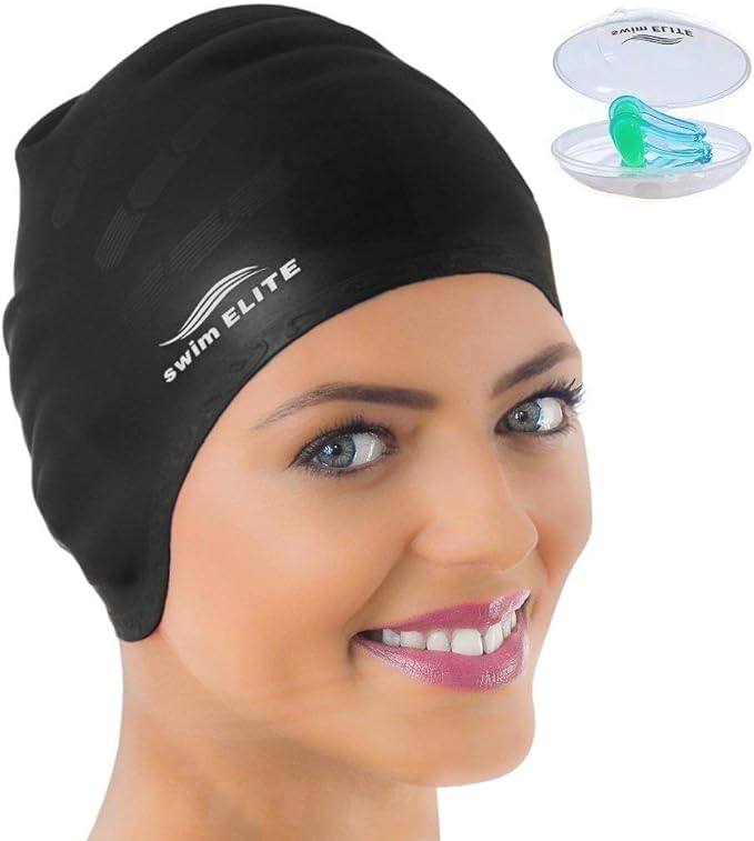 swim caps for long hair target