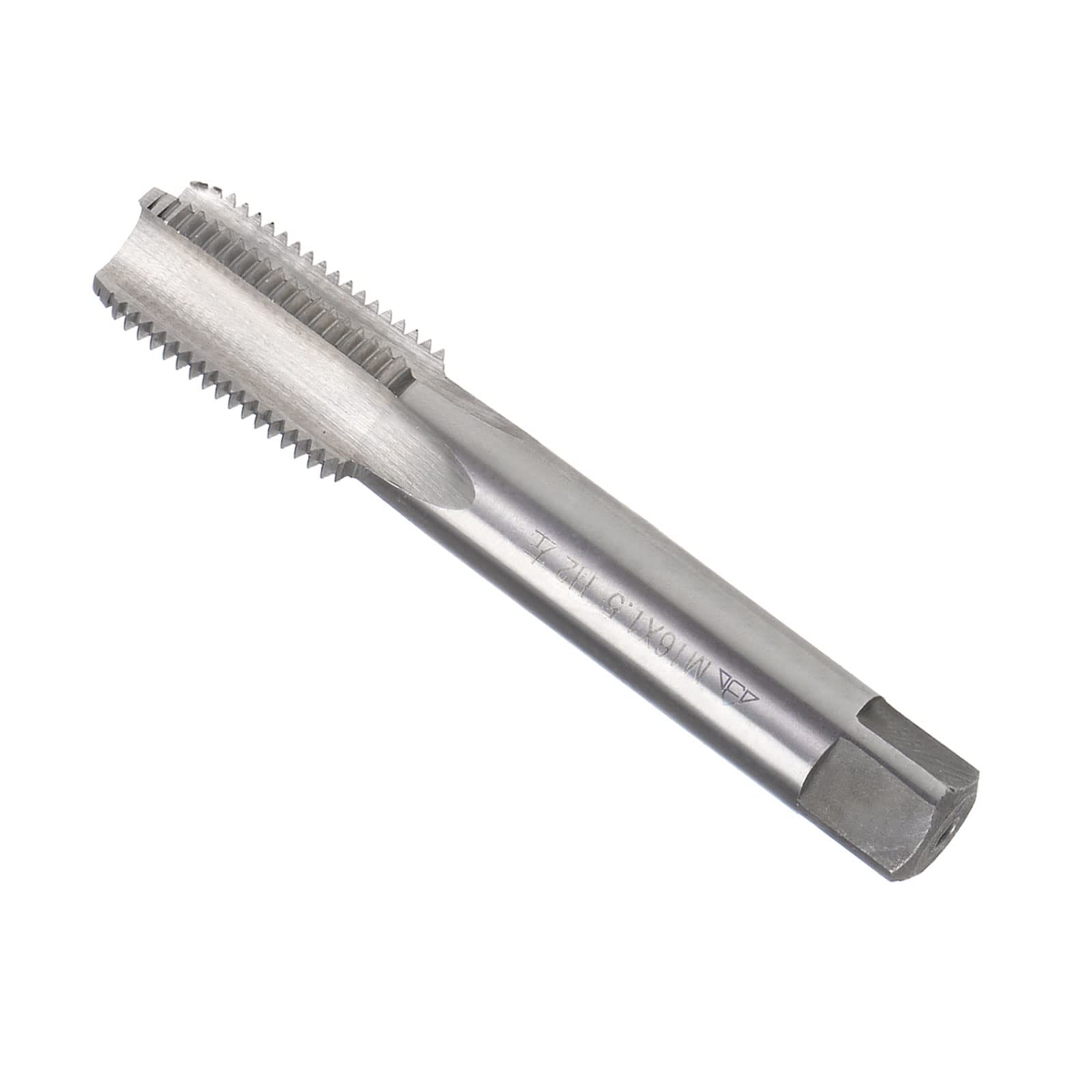 CoCud Thread Milling Taps, Metric M16 x 1.5 Thread H2, High Speed Steel Machine 4 Straight Flutes Left Hand Screw Threading - (Applications: for Tapping Drilling Machine), 1-Piece — image 1