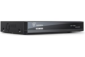 TIGERSECU Ultra HD 5MP 16 + 16 Channel Hybrid Security DVR/NVR Without Hard Drive, Expandable to 32 Cameras, 6-in-1 Home Surveillance Recorder for 16 TVI, AHD, CVI, CVBS, RS485 PTZ and 16 IP Cameras