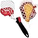 Fat Spatula Kitchen Tongs & Flipper 3-In-1 Turner Separator Diet Tool - Nonstick Nylon & Stainless Steel Strainer Grid for Unique Cooking Control and Fun Multitool Home Gadgets