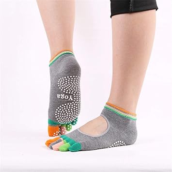 VIWIV Calcetines De Yoga, Medias De Color para Damas ...