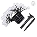 Icicle Solar String Lights 20FT 30 LED Crystal Globe Lights with 8 Modes, Solar Powered Waterproof Fairy Lights for Outdoor Garden Patio Backyard Xmas Holiday Party Decor, Warm White