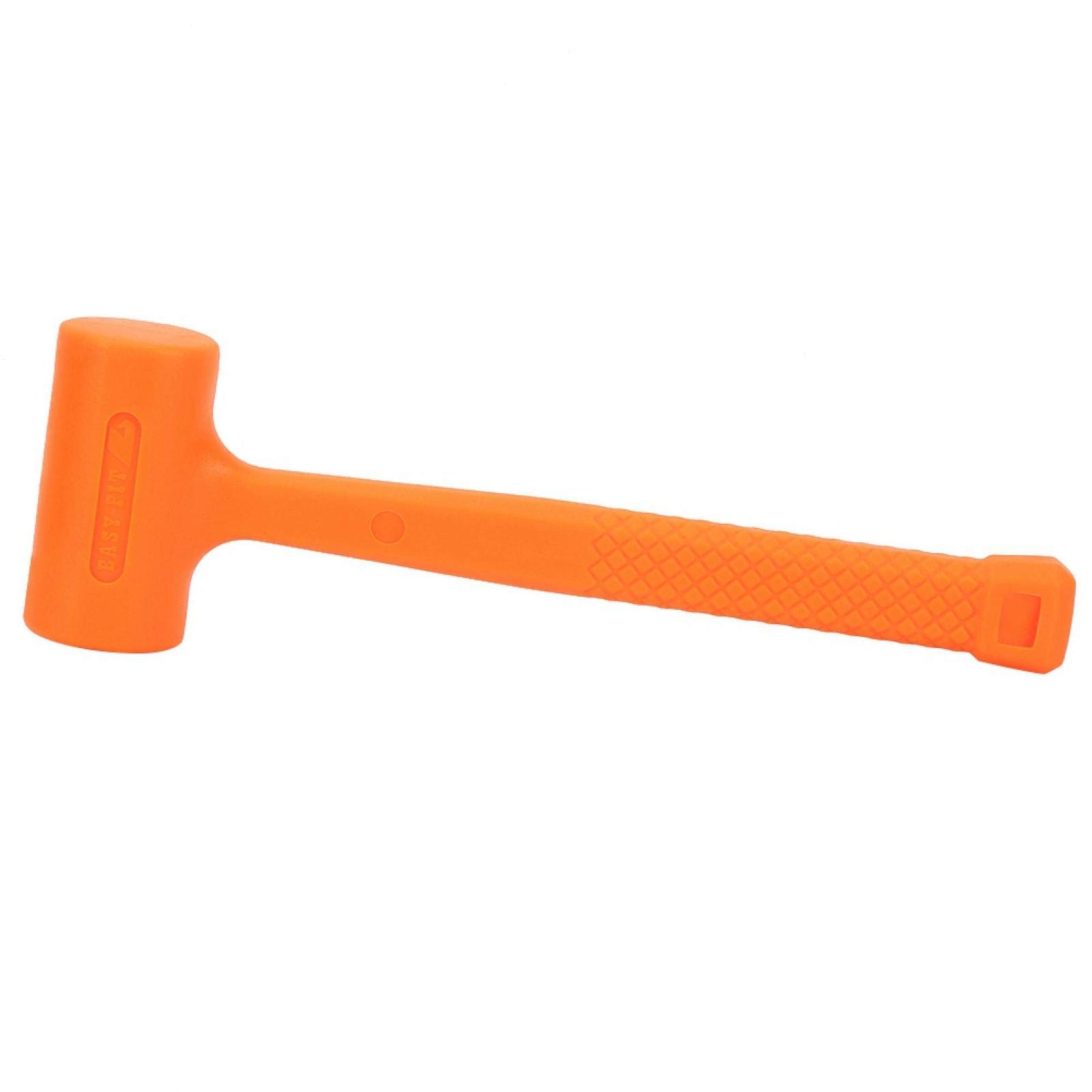 Hammer, Face Dead Practical Blow Hammer PVC Rubber Installing Tool Rubber Hammer, for Industry(0.5LB)