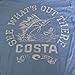 Costa Del Mar High Tide Short Sleeve T-Shirt, Carolina Blue, Medium