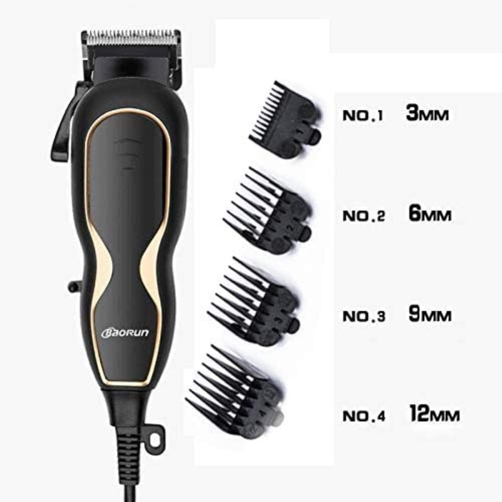 ZGQ Hair Clipper Professional Hair Clipper Mute Super Power Electric Hair Clipper Hairdressing Salon Men's Hair Cutting Machine with Power Cord， Small and Portable