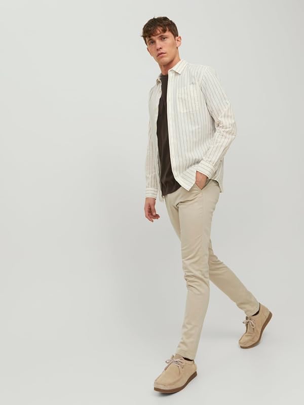 Herren Jpstmarco Jjbowie Noos Hose, Oxford Tan, 27W / 32L