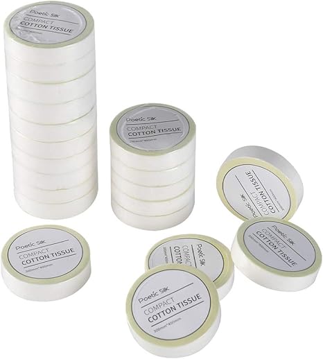 Amazon 圧縮タオル 使い捨て フェイスタオル 柔らかい 個入り 小型 携帯用 旅行 フェイスタオル ホーム キッチン オンライン通販