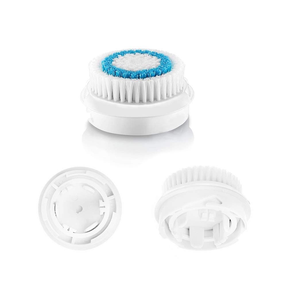 Facial Cleansing Brush Head, Exfoliator Facial Brush Head Quality Replacement Brush Head Facial Cleaning Tool (6 Pack): Beauty