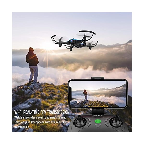 drocon ninja foldable drone