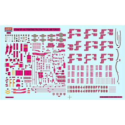 Academy KF-16C Fighting Falcon "R.O.K. Air Force" Model Kit