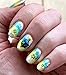 Hanukkah Holiday Assortment Water Slide Nail Art Decals Set #1 - Salon Quality 5.5