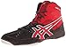 Asics Men's Cael V6.0 Wrestling Shoe,Charcoal/Fire Red/Silver,9 M US