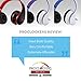 Sentey Flow LS-4223 Foldable Headphone with Detachable 3.5mm Audio Cable and in-line Microphone, White/Purple