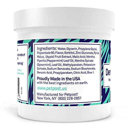 Petpost | Dental Wipes for Dogs - Bad Breath, Plaque and Tooth Decay Gone - 100 Presoaked Pads in Natural Tooth Cleaning Solution - Thumbnail 3