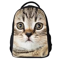 LQRUP Kids Cute Animal Backpack with Cat Face School Bag (cat 1)