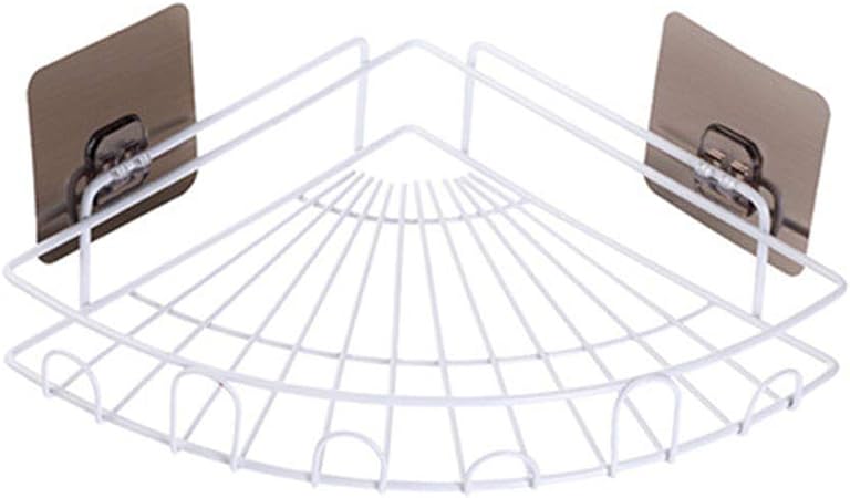 Estante de Baño de Hierro Forjado de Almacenamiento en Rack de Cocina