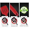 Newox-Silicone-Utensil-Set-10-Piece-Kitchen-Gadgets-Cooking-Cookware-BBQ-Tools-Red Newox Silicone Utensil Set 10 Piece Kitchen Gadgets Cooking Cookware BBQ Tools (Red)