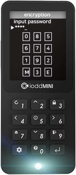 Iodd iodd Mini USB 3.0 256-bit Secure encrypted SSD Drive (256GB) – BigaMart