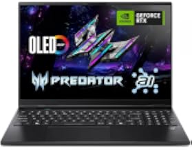 Acer Predator Helios Neo 16S AI Gaming Laptop, 16 240Hz 2.5K OLED, Intel Core Ultra 9 275HX, NVIDIA GeForce RTX 5060, Bl 1