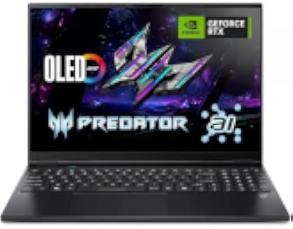 Acer Predator Helios Neo 16S AI Gaming Laptop, 16 240Hz 2.5K OLED, Intel Core Ultra 9 275HX, NVIDIA GeForce RTX 5060, Bl 2