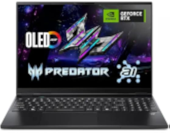 Acer Predator Helios Neo 16S AI Gaming Laptop, 16 240Hz 2.5K OLED, Intel Core Ultra 9 275HX, NVIDIA GeForce RTX 5060, Bl 3