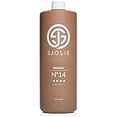 SJOLIE Spray Tan Solution - No. 14 - Dark Depth Tanning Spray | Hydrating Sunless Tanner for Long Lasting, Dark Bronze Finish (32oz)