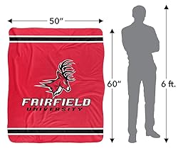 Fairfield University Stags Blanket, 50"x60" Primary