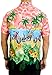 La Leela Men's Aloha Hawaiian Shirt Short Sleeve Button Down Casual Beach Party