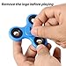 Fidget Toy Spinner, RunRRIn Hand Spinner Glow in the Dark with Ceramic Bearing Anti- Anxiety,ADD,Adhd and Stress Relief(Blue)