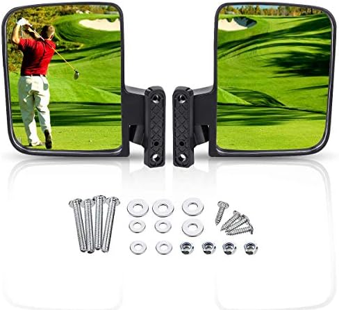 Audew Golf Cart Mirrors 7.1Inches Adjustable Golf Cart Side Mirrors for EZGO Yamaha Club Car Audew Golf Cart Mirrors 7.1Inches Adjustable Golf Cart Side Mirrors for EZGO Yamaha Club Car