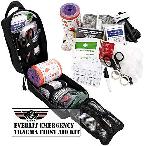 Everlit Emergency Trauma Kit GENI with Aluminum Tourniquet 36" Splint