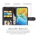 LG Stylo 5 Case,LG Stylo 5 Wallet Case,LG Stylo 5+/Plus Case w/Screen Protector[2 Packs],PU Leather Magnetic Folio Flip Card Slots Holster for Men Women w/Strap/Kickstand Protective Phone Case-Black
