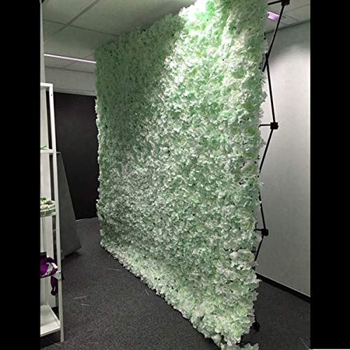 EVIEUN Aluminum Portable Straight Pop Up Trade Show Display Stand Backdrop Booth Frame Product Advertising Wall Christmas Activity Wall 8X12Ft