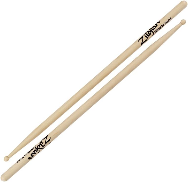 Zildjian S7AM SUPER 7A MAPLE DRUMSTICKS Amazon.ca Musical Instruments, Stage & Studio