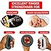 Atelic Silicone Hand Grip, Yoga Hand Grip Strengthener Exercisers - 3 Level with Increased Resistances Perfect for Increasing Hand, Finger, Wrist, and Forearm Strength