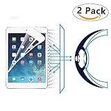 i-Deal 2Pcs iPad 9.7 Tempered Glass Screen Protector, iPad Air iPad Air 2 iPad Pro 9.7 Screen Protector Blue Light Filter,Anti Blue Lights Screen Protecter, Bubble-Free Installation, Blocks Excessive