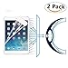 i-Deal 2Pcs iPad 9.7 Tempered Glass Screen Protector, iPad Air iPad Air 2 iPad Pro 9.7 Screen Protector Blue Light Filter,Anti Blue Lights Screen Protecter, Bubble-Free Installation, Blocks Excessive