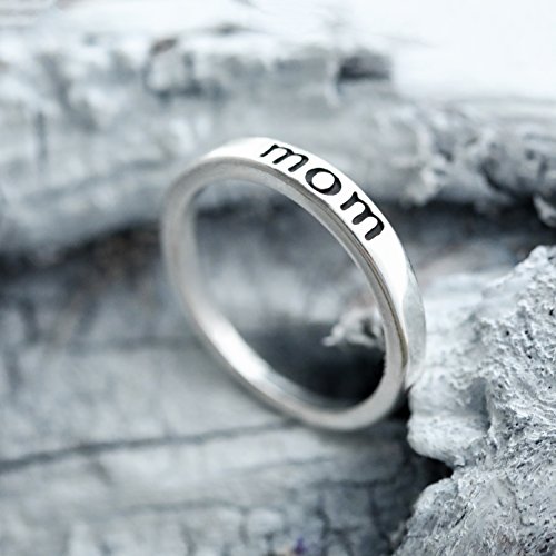 Barogirl Mom Ring for mommy Mother's Day Gift YR901 (8) - Thumbnail 2