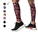 Compression Calf Sleeves (1 Pair) Leg Compression Socks for Shin Splints & Calf Pain Relief, Perfect for Men Women Runners Cycling, Improve Performance