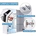 Tangkula Bathroom Medicine Cabinet, Wide Wall Mount Mirrored Cabinet with Adjustable Shelf, Bathroom Double Mirror Door Cabinet (24
