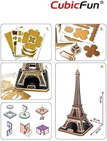 cubicfun eiffel tower