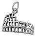 cm Sterling Silver Roman Colosseum Charm