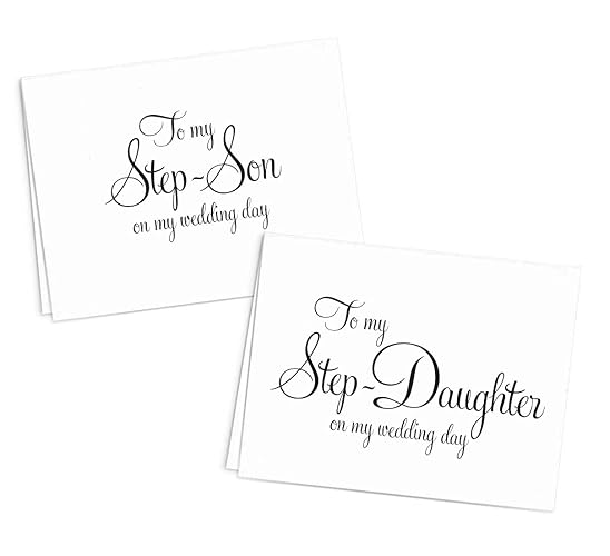 Amazon.com To my Step - Daughter on my Wedding Day Wedding 