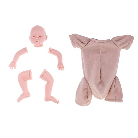 22/'/' Newborn Baby Doll DIY Kits Blank Reborn Kits Vinyl Head /& Limbs Mold NEW
