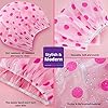 Woospa-Shower-Caps-for-WomenMen-3-Pack-Waterproof-Reusable-Bath-Cap-30cm-Width-with-Elastic-Band Woospa Shower Caps for Women/Men 3 Pack Waterproof & Reusable Bath Cap 30cm Width with Elastic Band (Pack of 3)