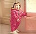 Gaorui Winter Warm Newborn Baby Jumpsuit Comfortable Outfit Hoody Coat Infant Romper