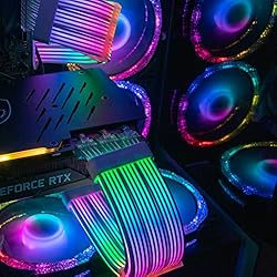 Sirlyr RGB 8 Pin PCIE Cable,3 x 8Pin (6+2) RGB GPU