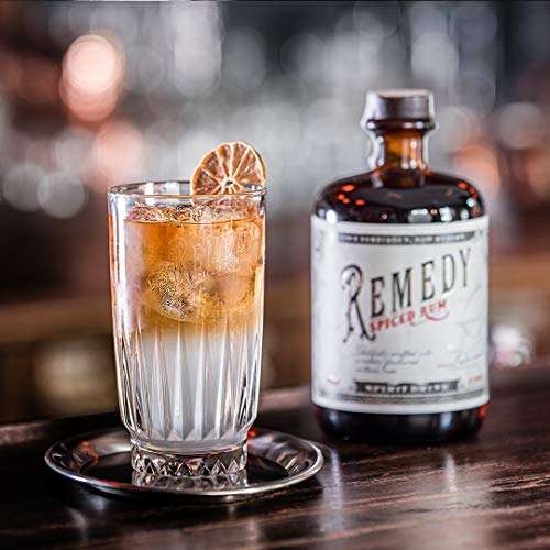 Remedy Spiced Rum I Gold Meiningers International Spirits Awards I Gold London Spirits Awards I Auf Basis 3 karibischer Rums I Feine Noten von Vanille, Orangenschale & Zimt I 41,5 % vol. I 1 x 0,7l – Bild 5