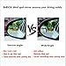 Blind Spot Mirror,HD Glass Wide Angle Slim Round Frameless Convex Rear View Mirror 360°Rotate 30°Sway Adjustable Great for Car SUV Truck Van(2 Pack)