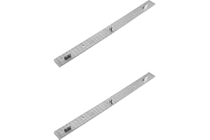 SEWACC 2pcs Painting Positioning Ruler Animation Pegbar Tool Animation Peg Bar Ruler Positioning 3 Pin Tool Accessory DIY